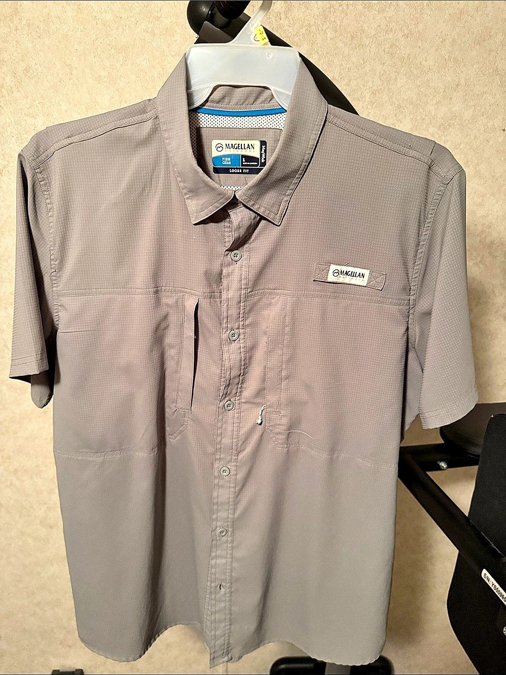 Magellan Outdoors Fish Gear MagWick Short Sleeve Fishing Shirt MagWick Fishing